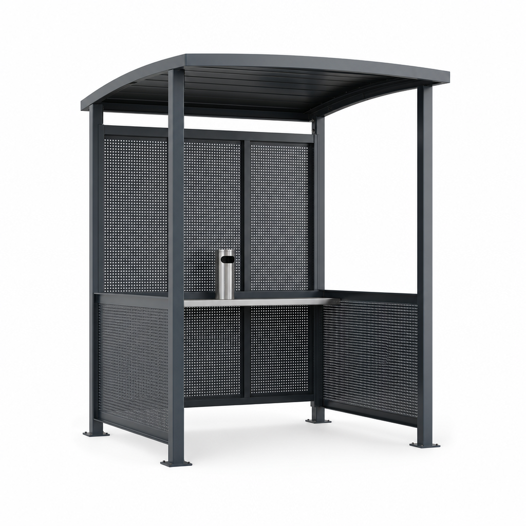 Portable Outdoor Steel Smoking Shelter
