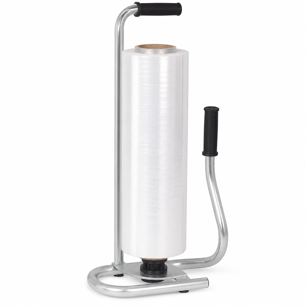 Portable Steel Dispenser for Stretch Film Reels