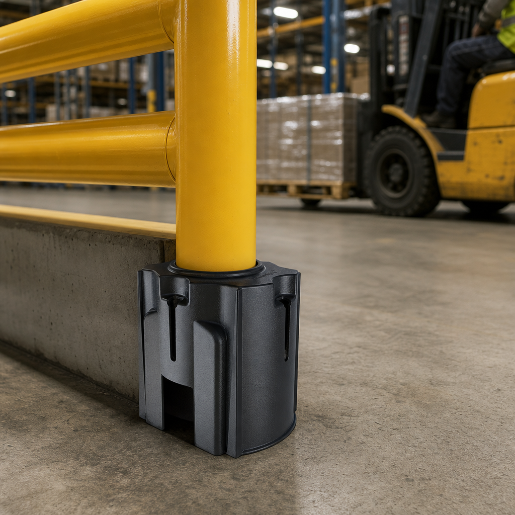 Post and Base Support Collar
