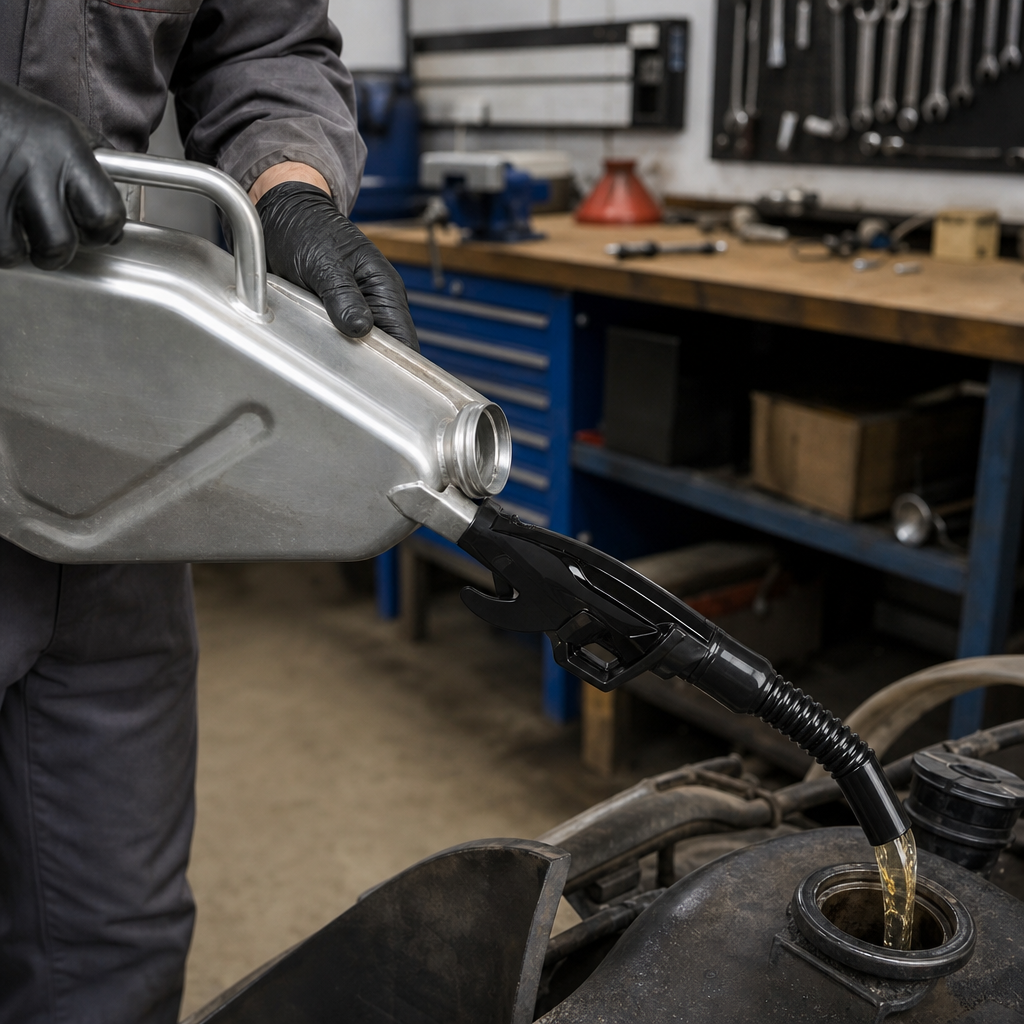 Pouring Spout for 5L to 20L Steel Jerry Cans