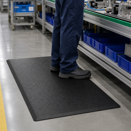 Premium Anti-Fatigue Pebble Tread Safety Matting
