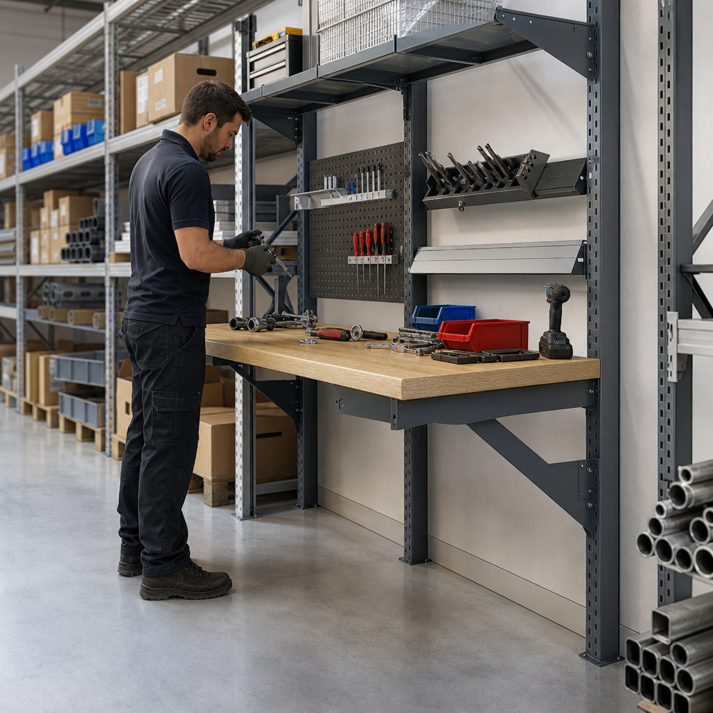 Premium Cantilever Workbench 930x1500x600mm