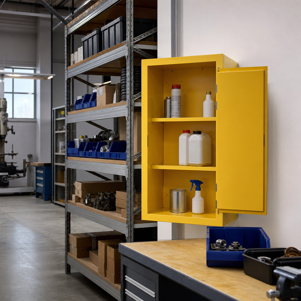Premium COSHH Hazardous Substance Storage Cabinet 910 x 457mm