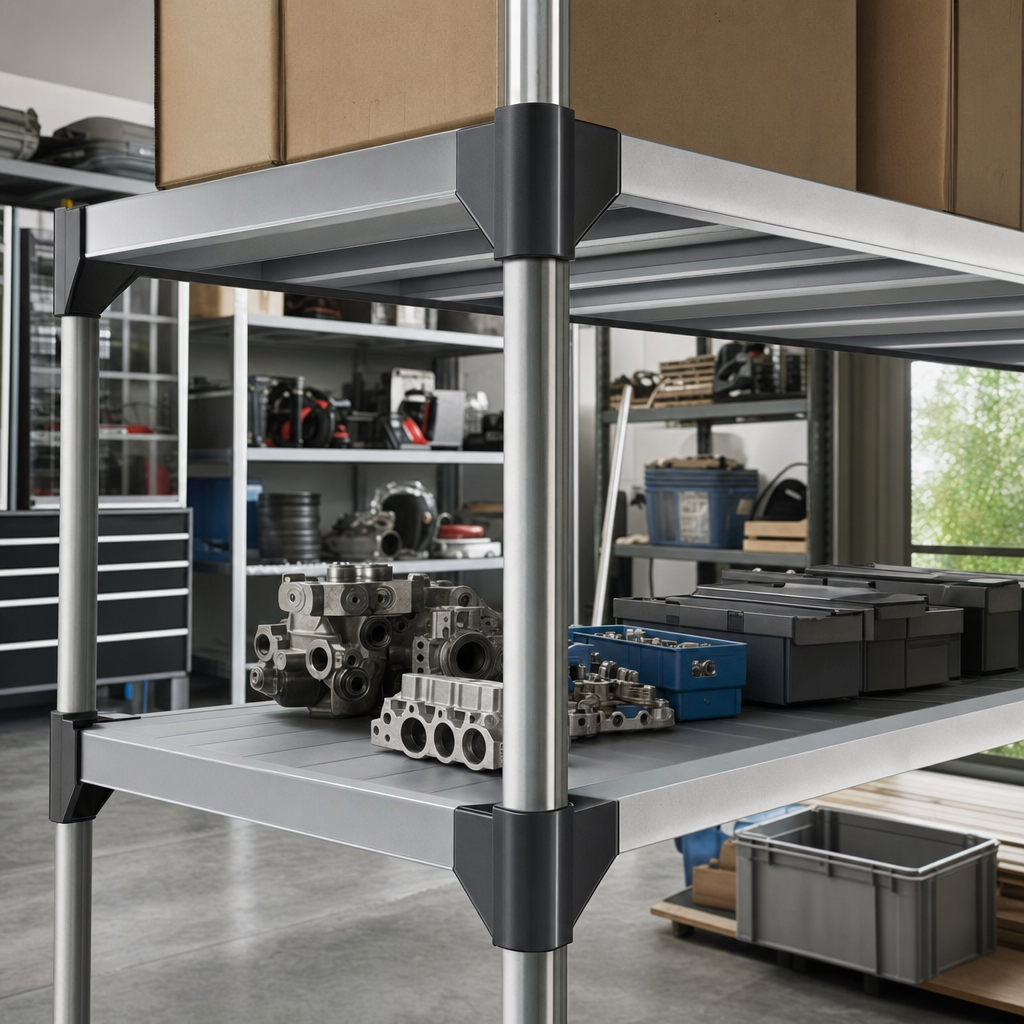 Premium Shelving Corner Connectors Pack of 2
