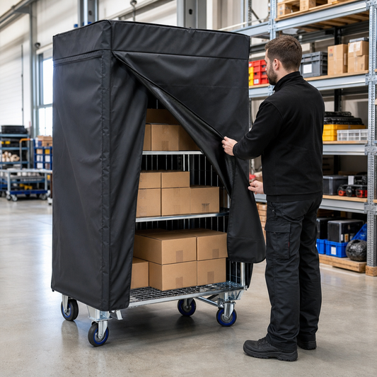 Protective Cover for Roll Containers