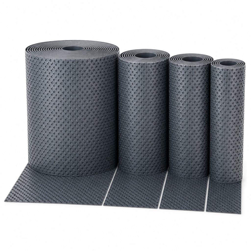 PVC Anti-Slip Roof Walkway Matting Rolls 600–1220mm