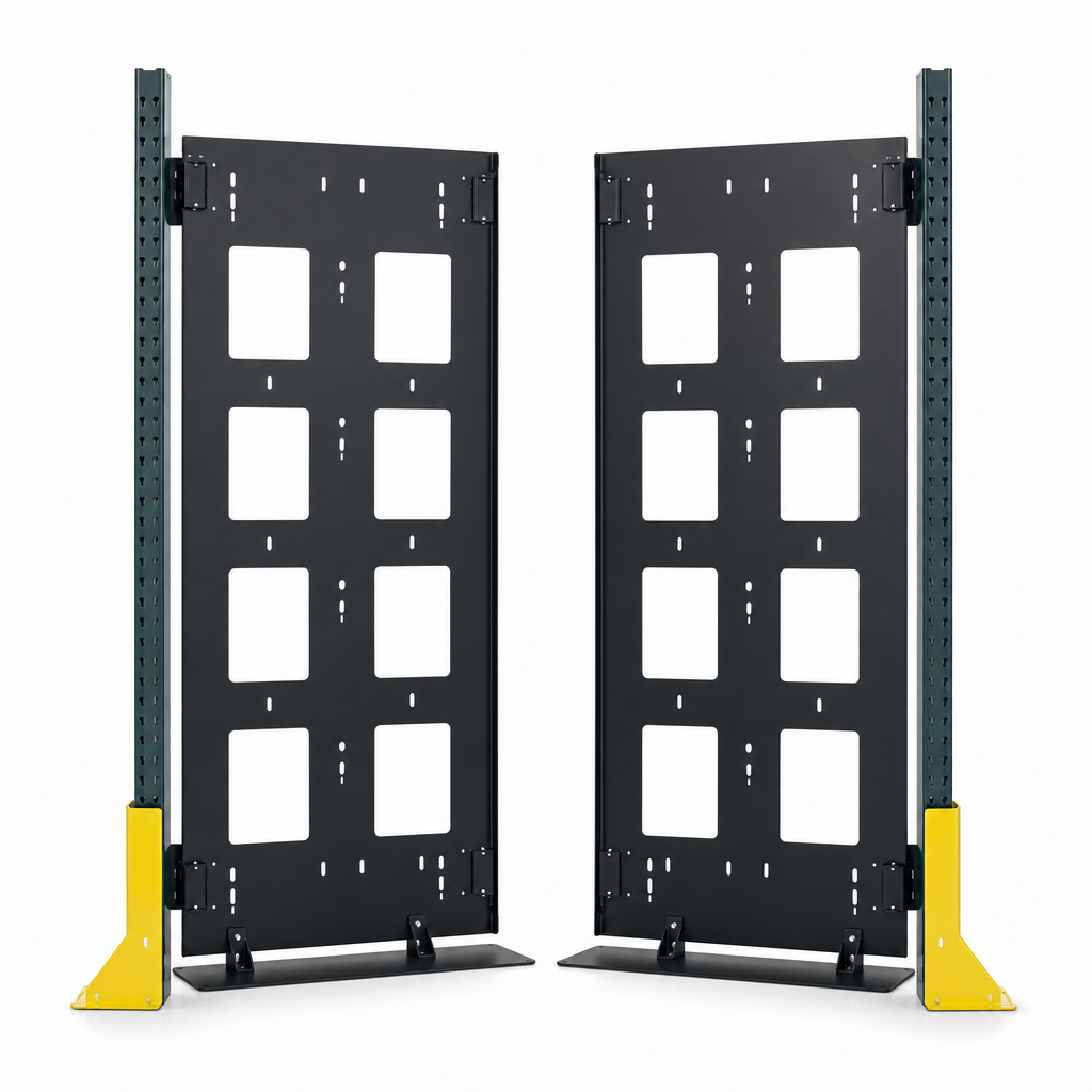 Rack Assessment Shadow Boards for Double Aisle Rack Ends