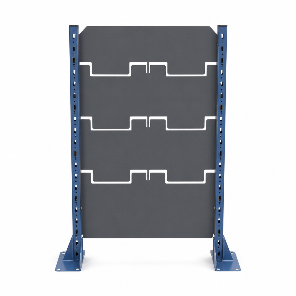 Rack Assessment Shadow Boards for Rack Ends – Single Aisle