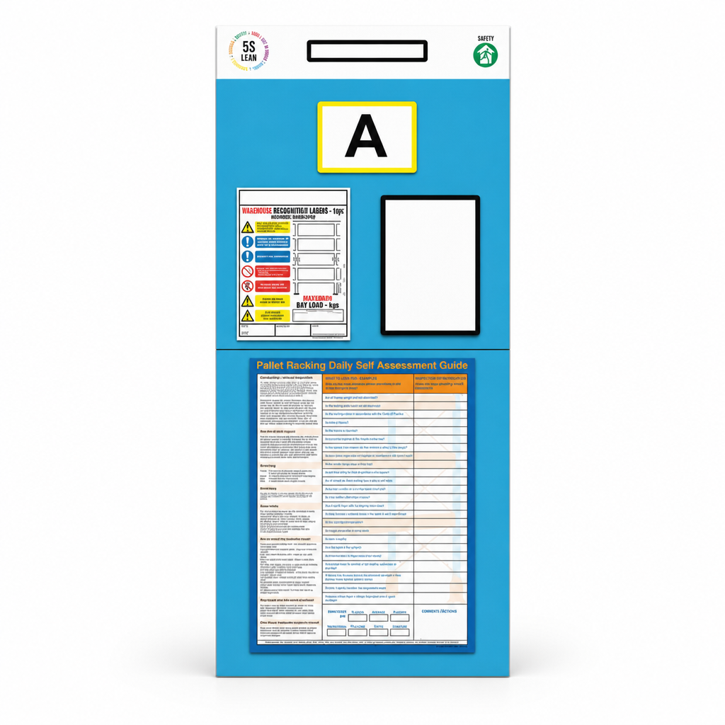Rack Assessment Shadow Boards for Rack Ends – Single Aisle