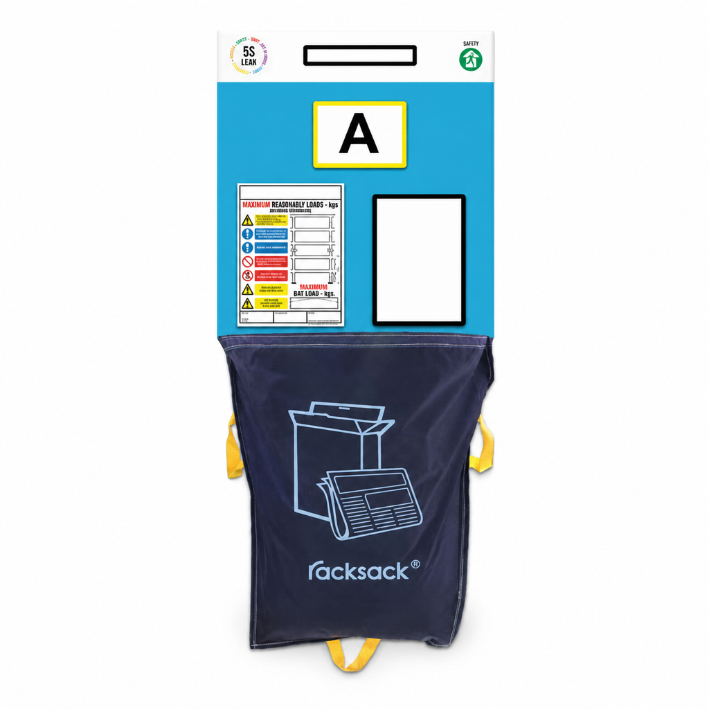 Rack End Fire Safety Shadow Board Station – Single Aisle