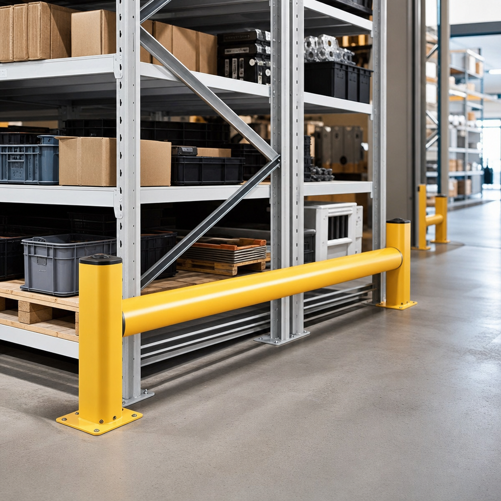 Raised Floor Collision Barriers