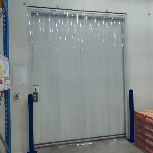 Cut to Length PVC Strip Curtains Low-Temperature – Perfect Replacement for Cold Storage Areas