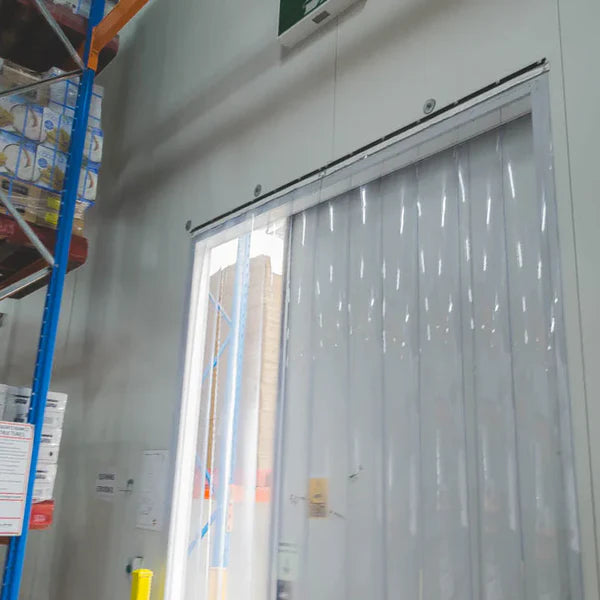 Cut to Length PVC Strip Curtains Low-Temperature – Perfect Replacement for Cold Storage Areas