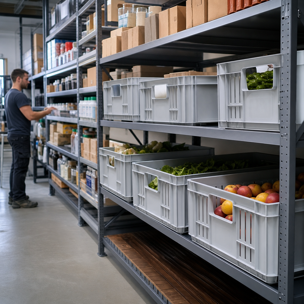 Recyclable Food Grade Storage Crate