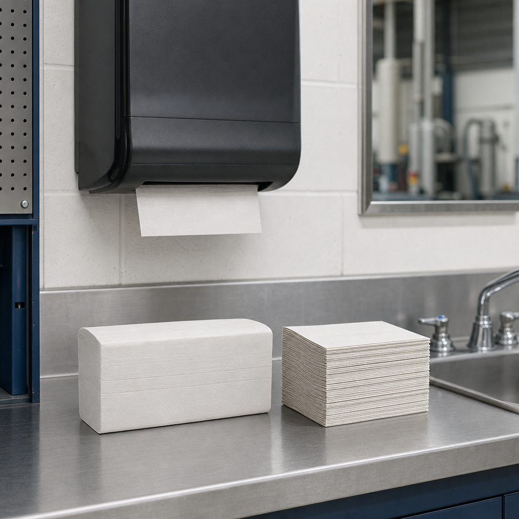 Recycled 2 Ply Z Fold Paper Hand Towels