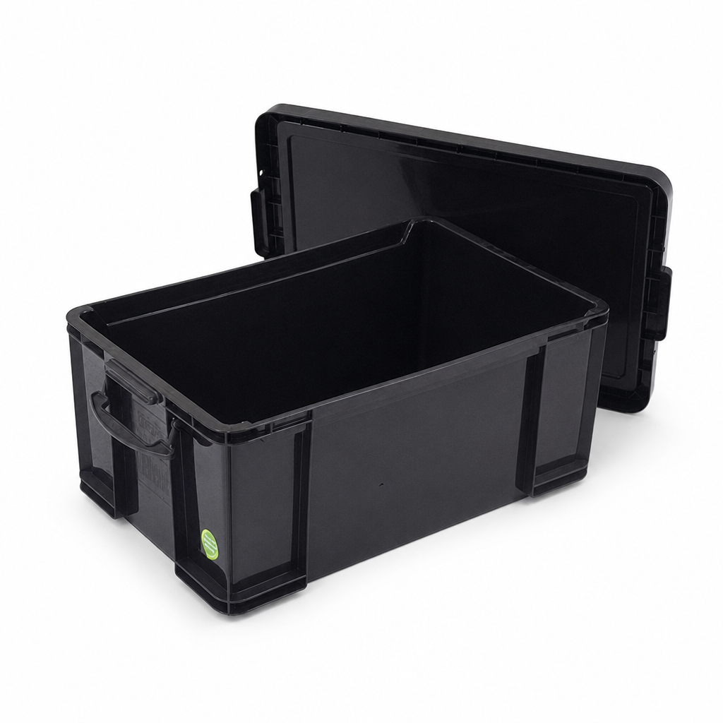 Recycled 64 Litre Storage Box with Lid