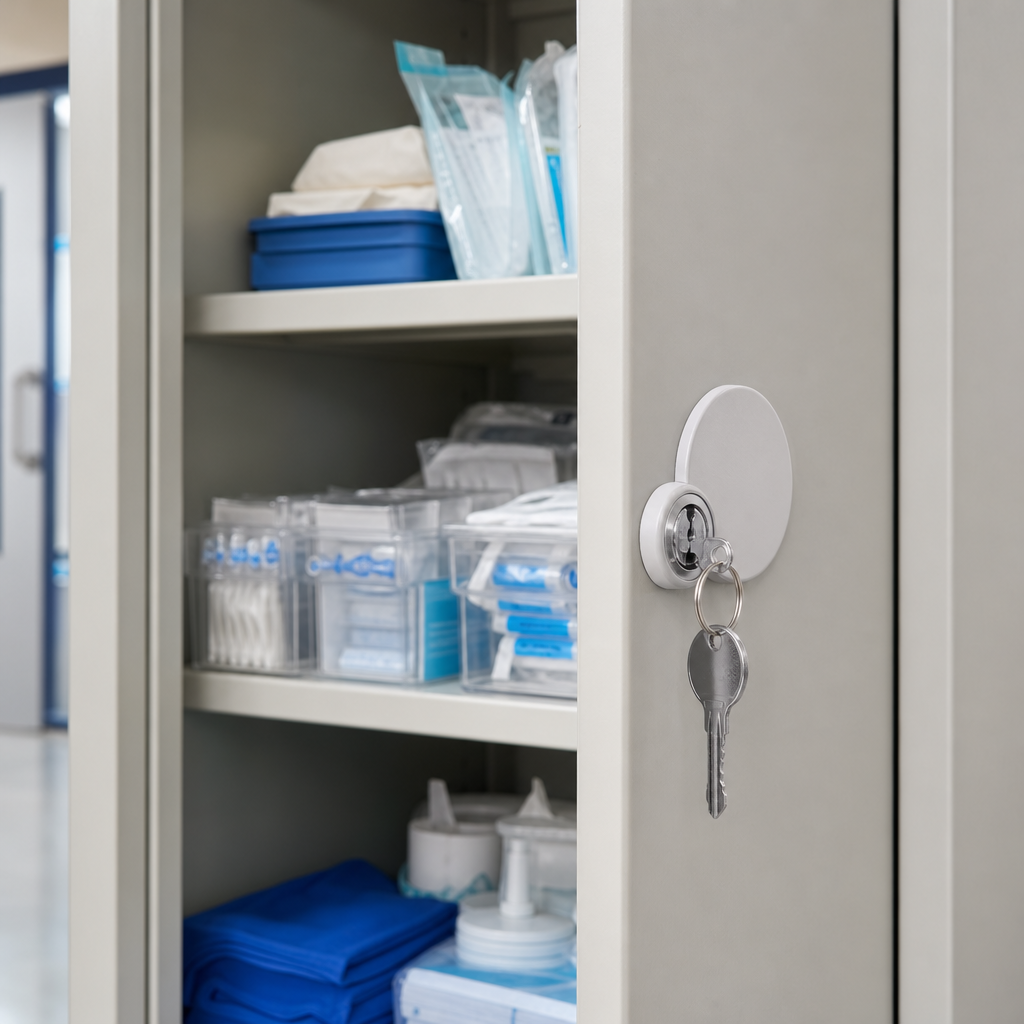 Replacement Cylinder Lock for Antibacterial Lockers