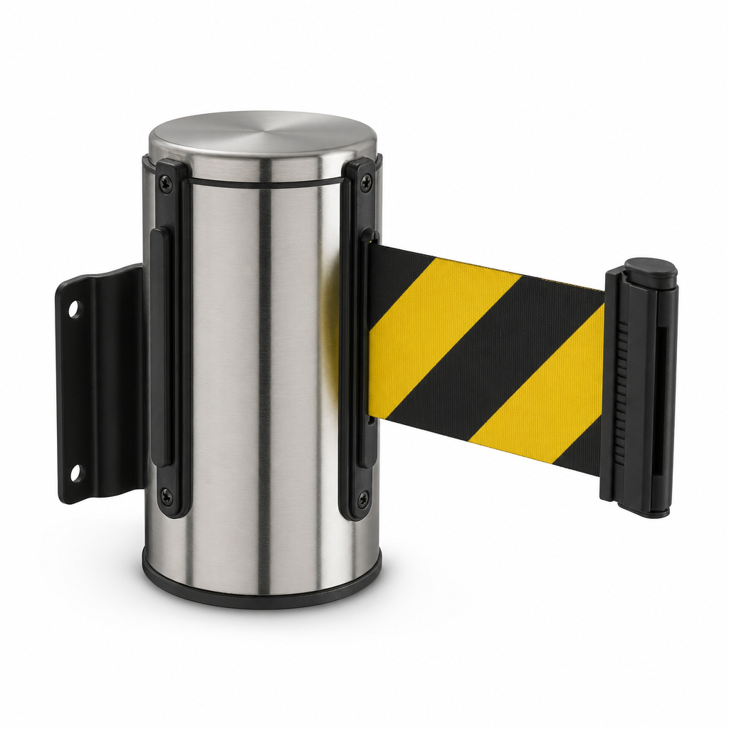 Retractable Safety Barrier Tape Unit