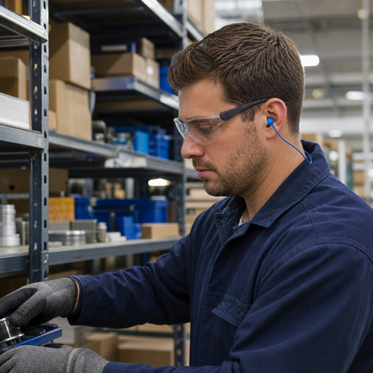Reusable Silicone Earplugs with Cord