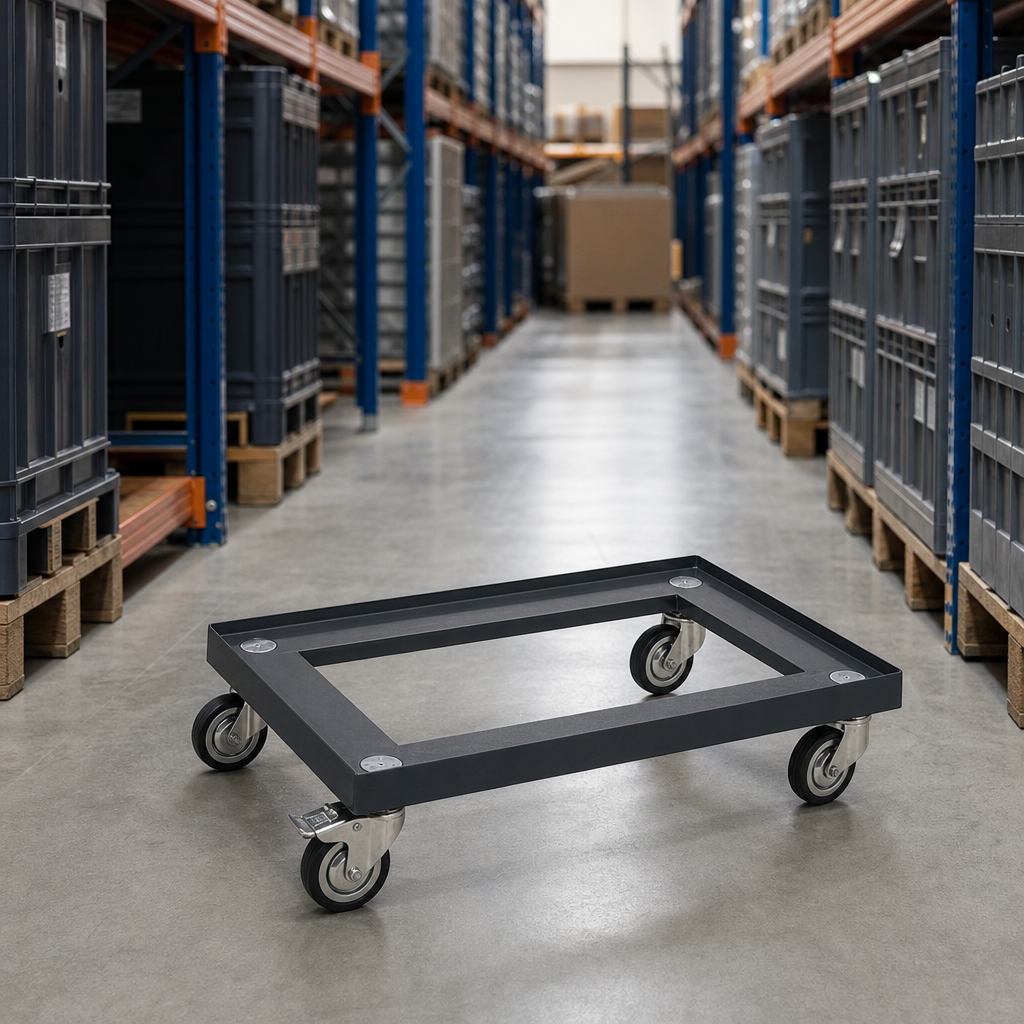Rolling Base for European Stacking Containers