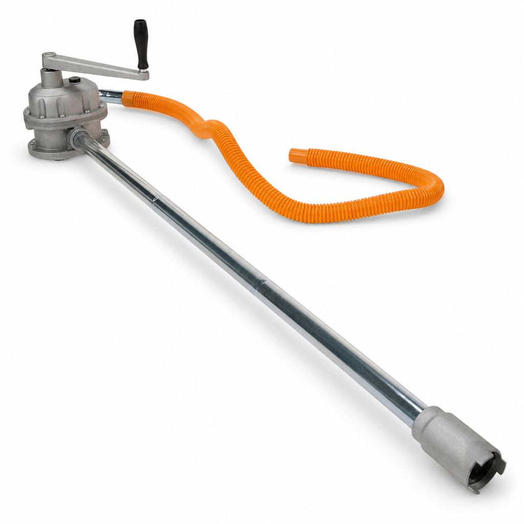 Rotary Hand Pump for Low Viscosity Non-Corrosive Liquids
