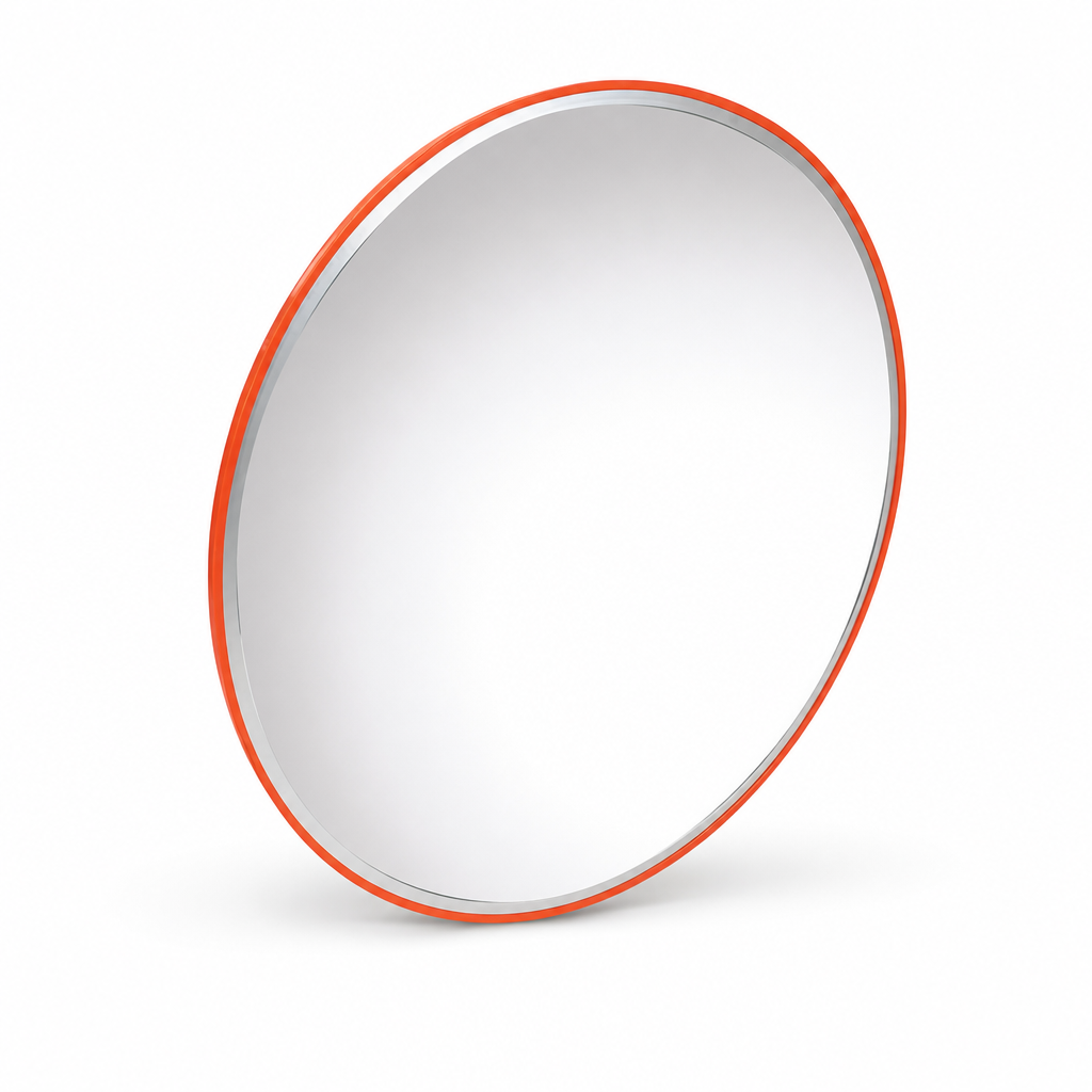 Round Convex Safety Mirror for Indoor and Outdoor Use