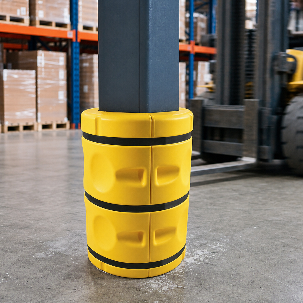 Rubber Column Protector Shock Absorber