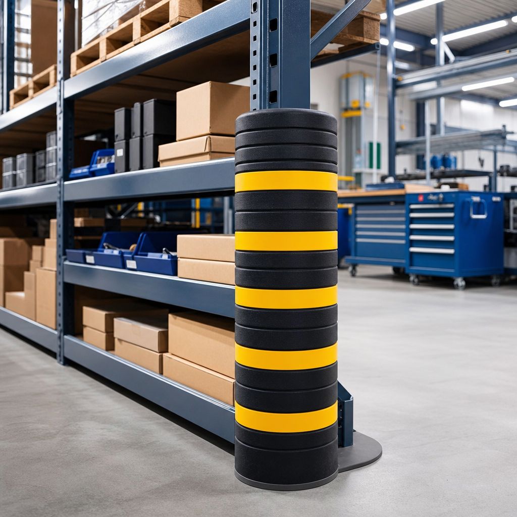 Rubber Column Protector Shock Absorber