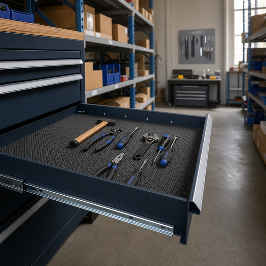 Rubber Drawer Inlay Mat for 1300mm Wide Tool Cupboards