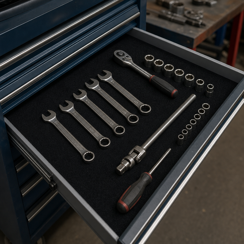 Rubber Inlay Drawer Mat for 525mm and 650mm Deep Drawers