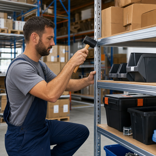 Rubber Mallet for Shelving and Rack Assembly