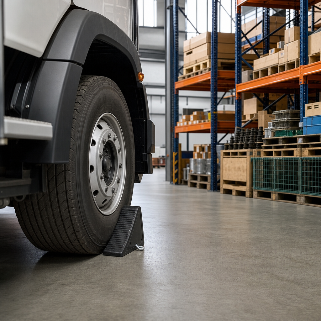 Rubber Wheel Chock for Trucks – 20 Tonne Capacity