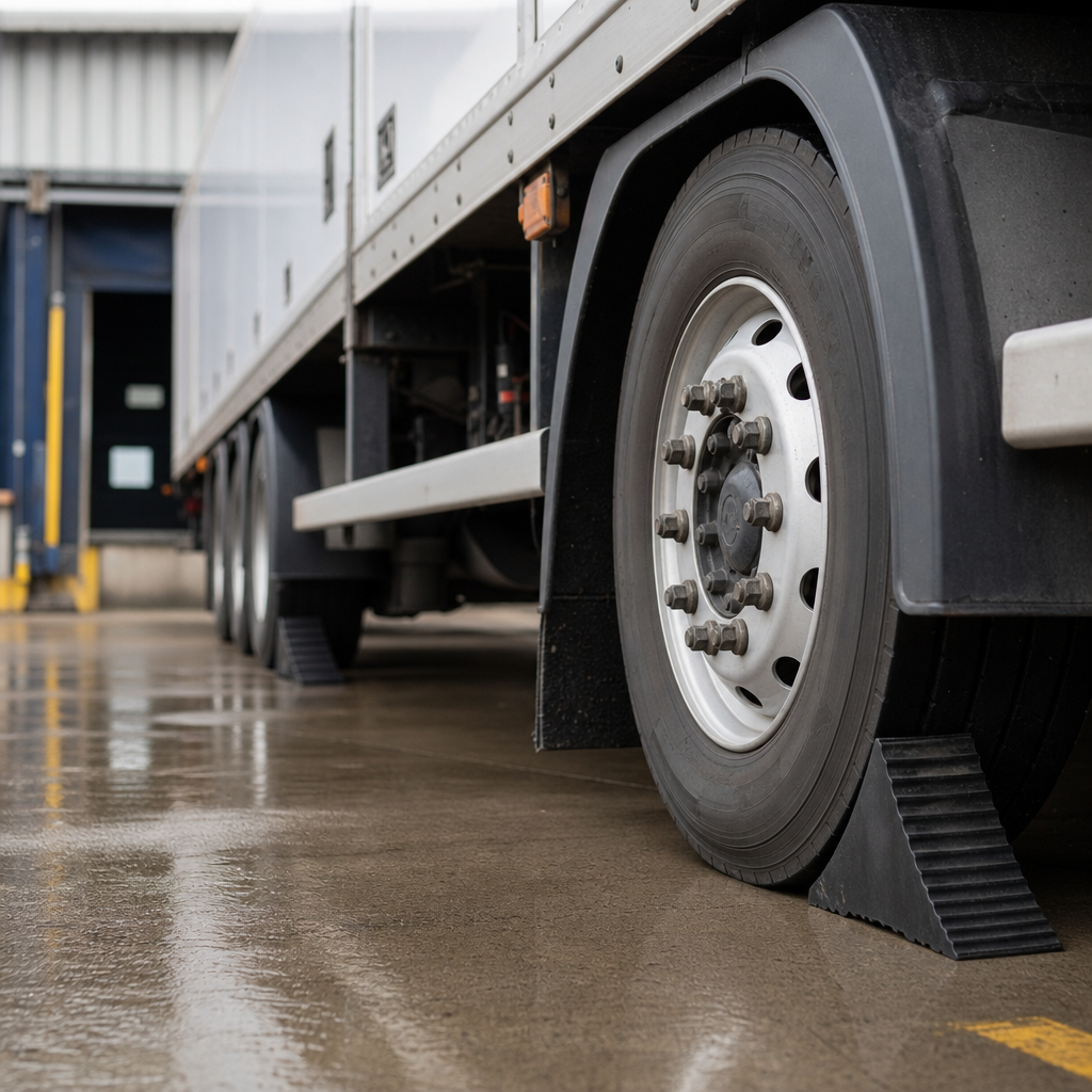 Rubber Wheel Chock for Trucks – 20 Tonne Capacity
