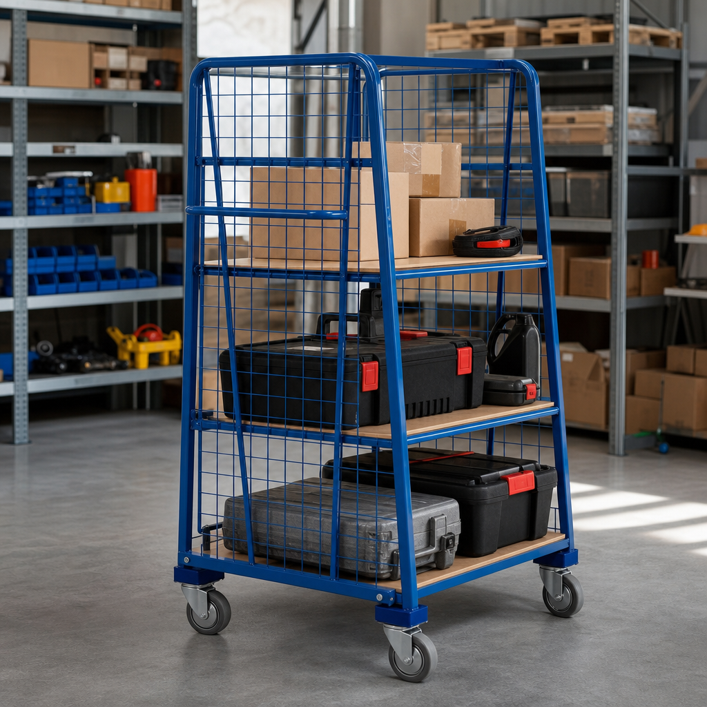 Security A-Frame Roll Cage with 4 Sides 500kg Capacity