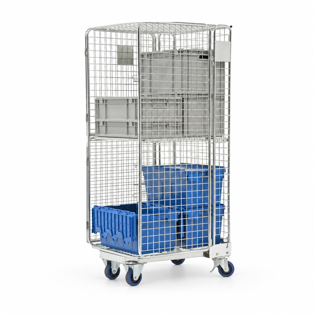 Security A-Frame Roll Cage with 4 Sides 500kg Capacity