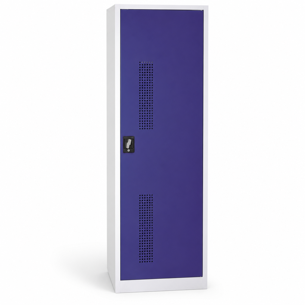 Security Locker with Built-In Safe for Emergency Services
