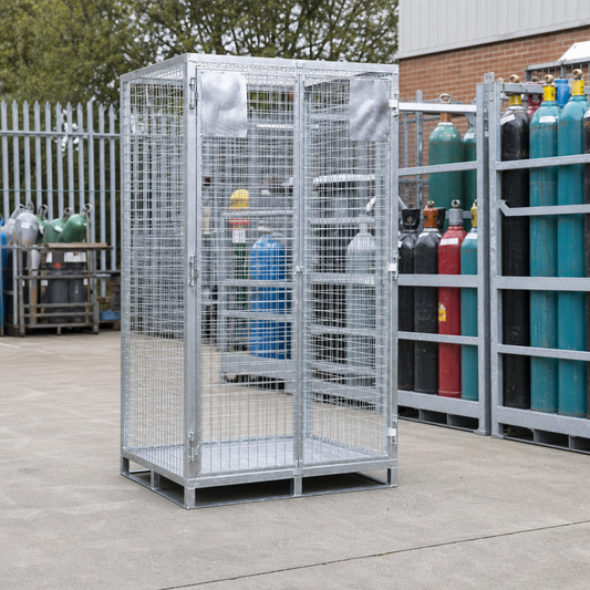 Security Mesh Cage Pallet for Gas Cylinder Storage