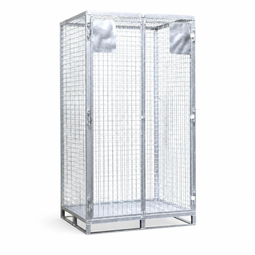 Security Mesh Cage Pallet for Gas Cylinder Storage