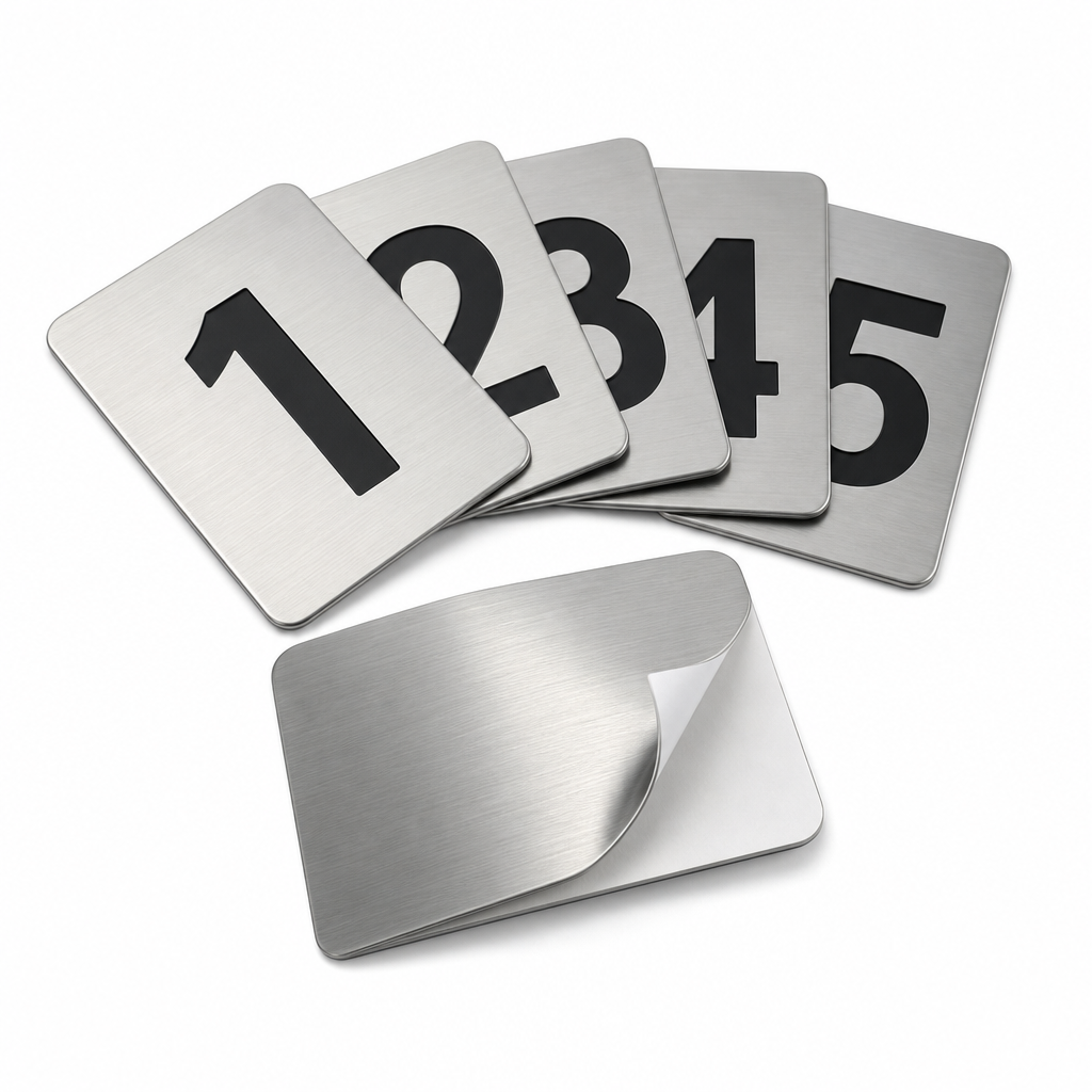 Self Adhesive Aisle Number Leaflets