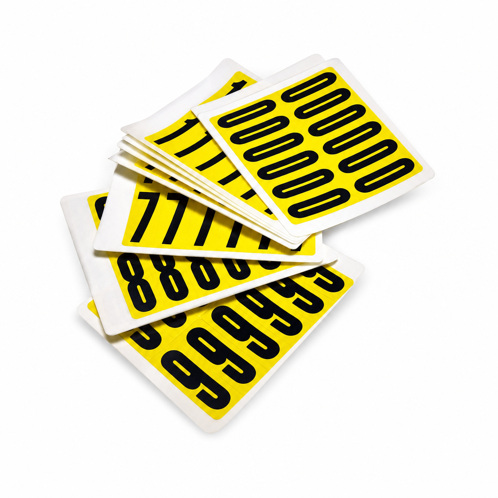 Self Adhesive Aisle Number Leaflets