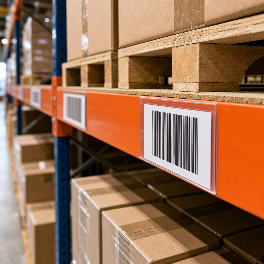 Self-Adhesive and Magnetic Label Holders with Inserts