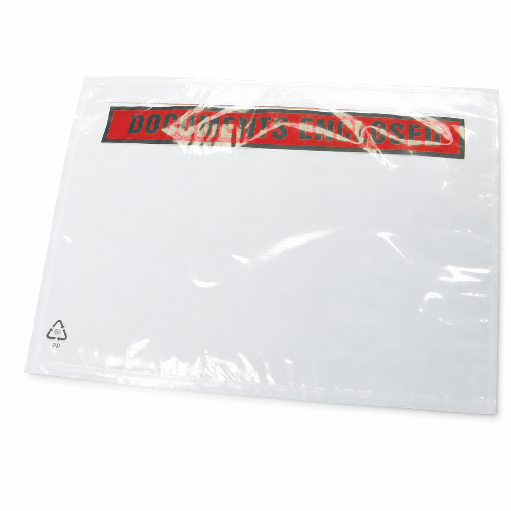 Self-Adhesive Document Wallets A4 to A7 – Pack of 1000