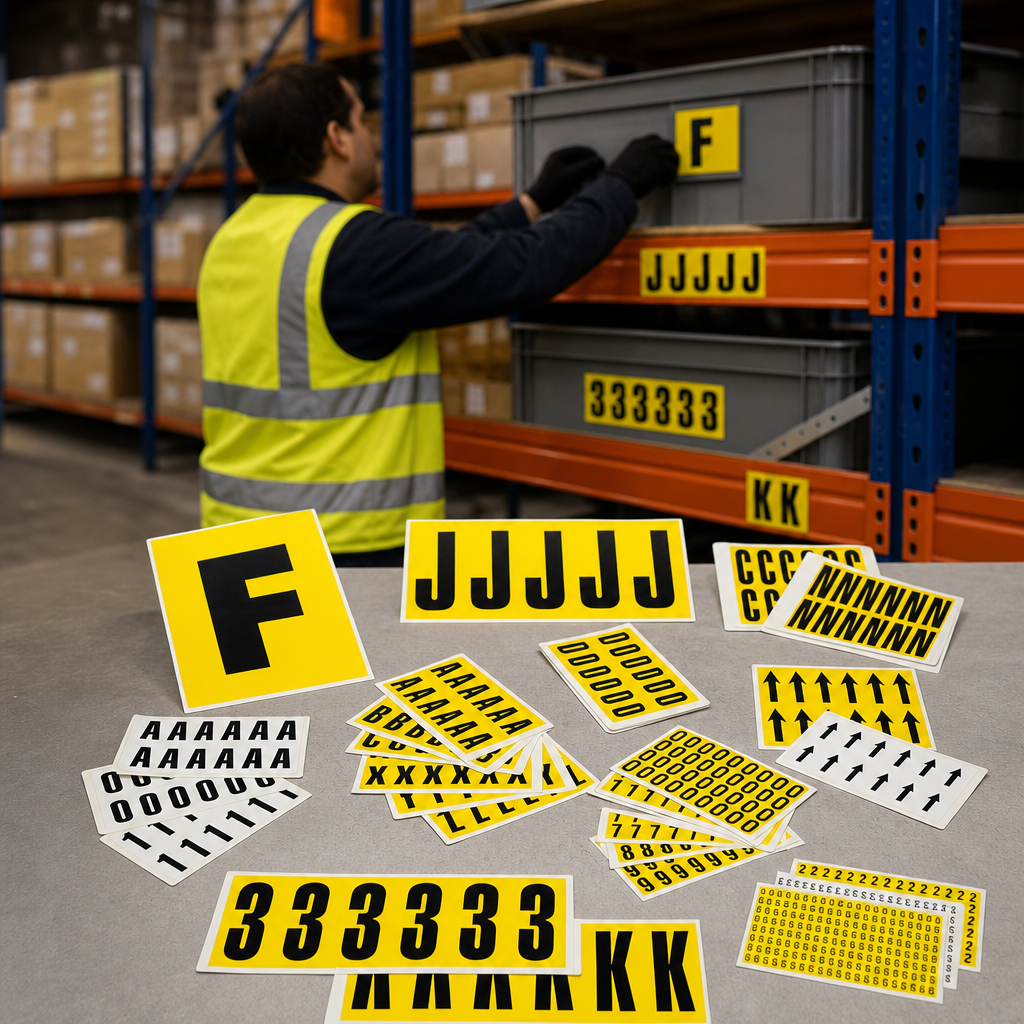 Self Adhesive Letter Marker Multi-Pack