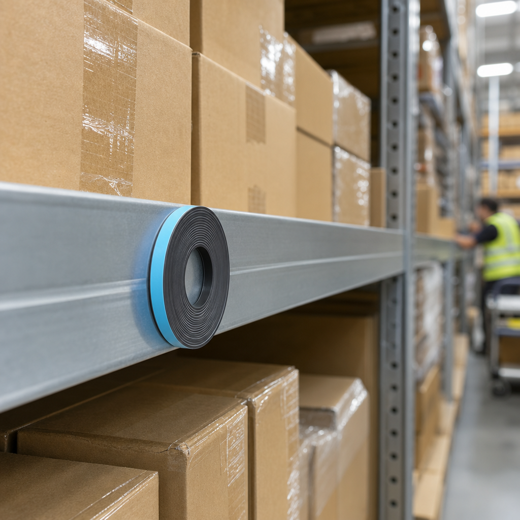 Self-Adhesive Magnetic Labelling Tape Roll