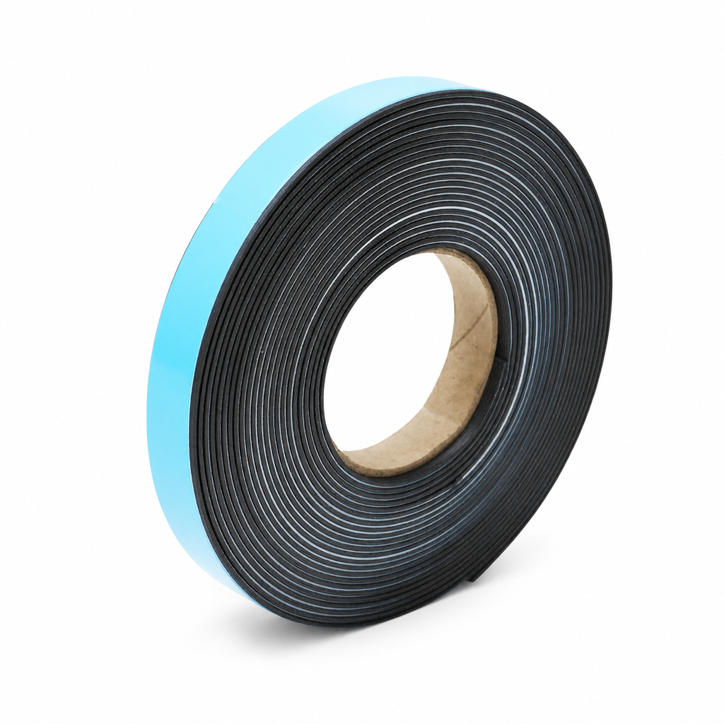 Self-Adhesive Magnetic Labelling Tape Roll