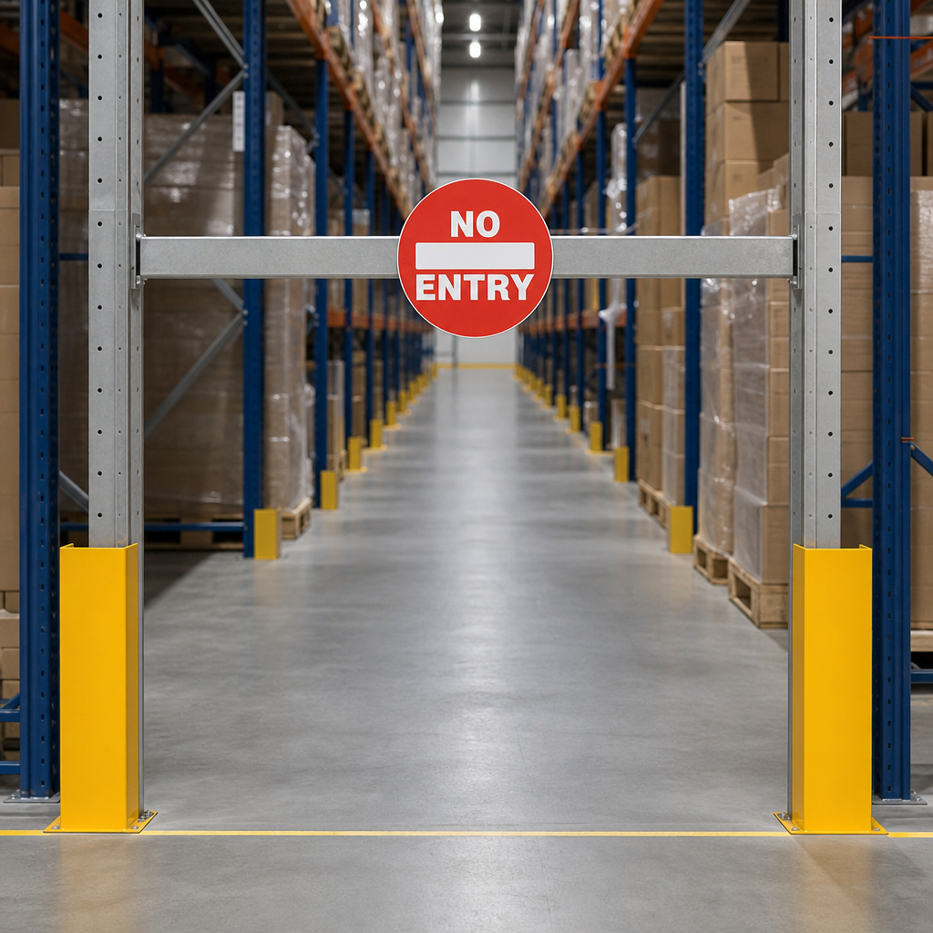 Self-Adhesive Prohibition PVC Floor Safety Markers