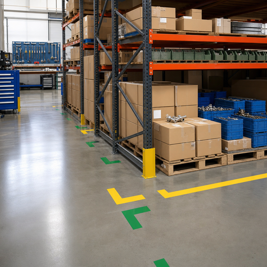 Self-Adhesive PVC Floor Signal Markers