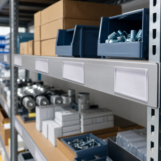 Self Adhesive Ticket Holders for Shelving