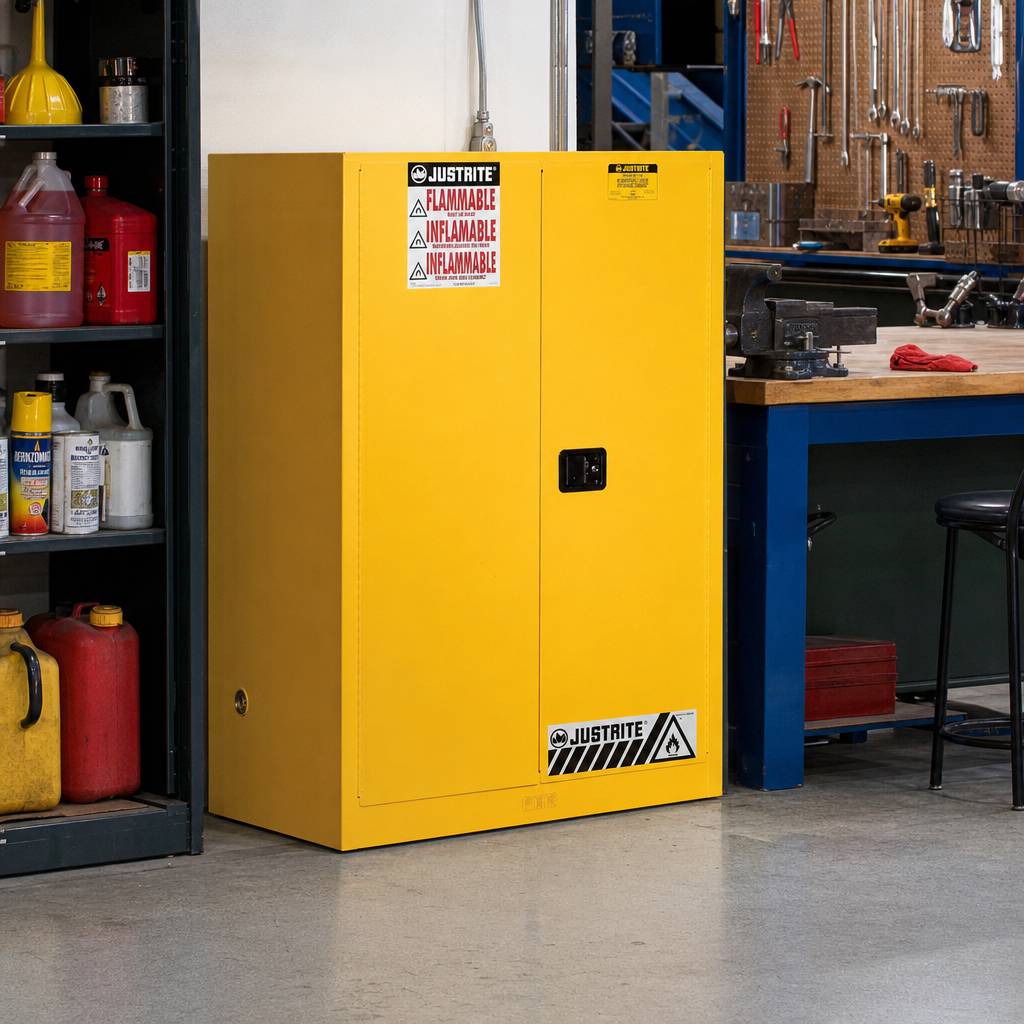 Self Close Flammable Storage Cabinet 1651x1092x864mm