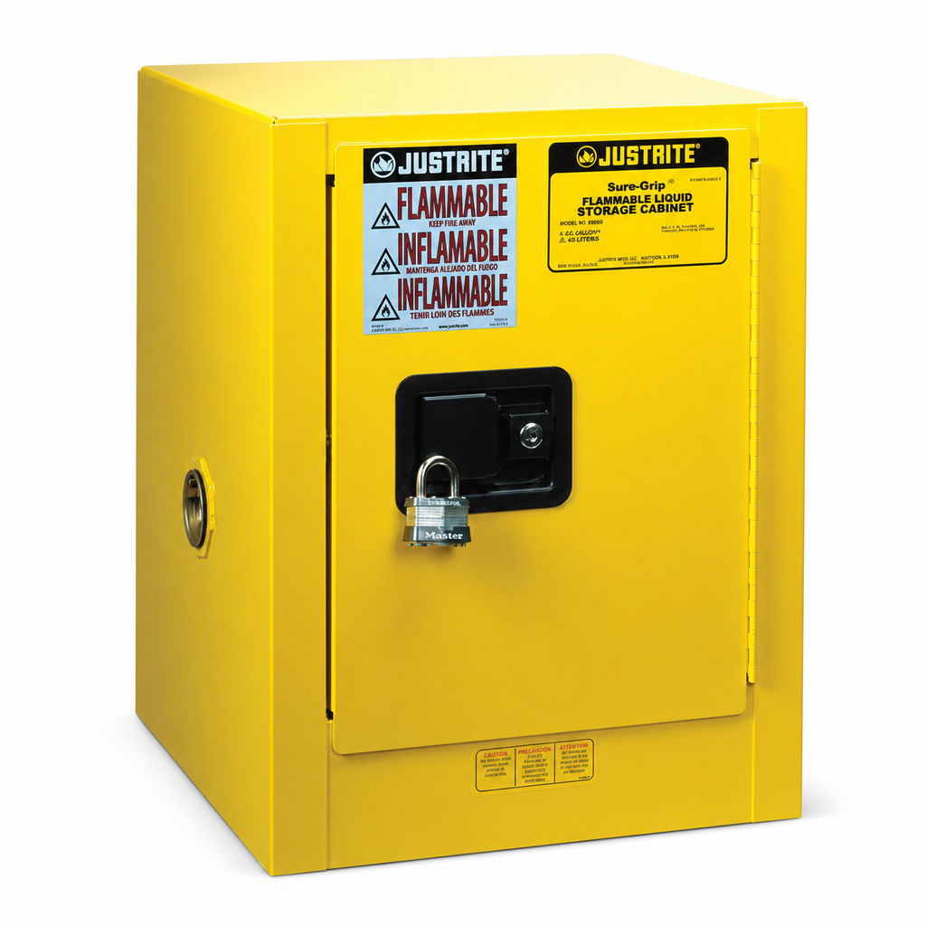 Self-Closing Countertop Flammable Storage Cabinet